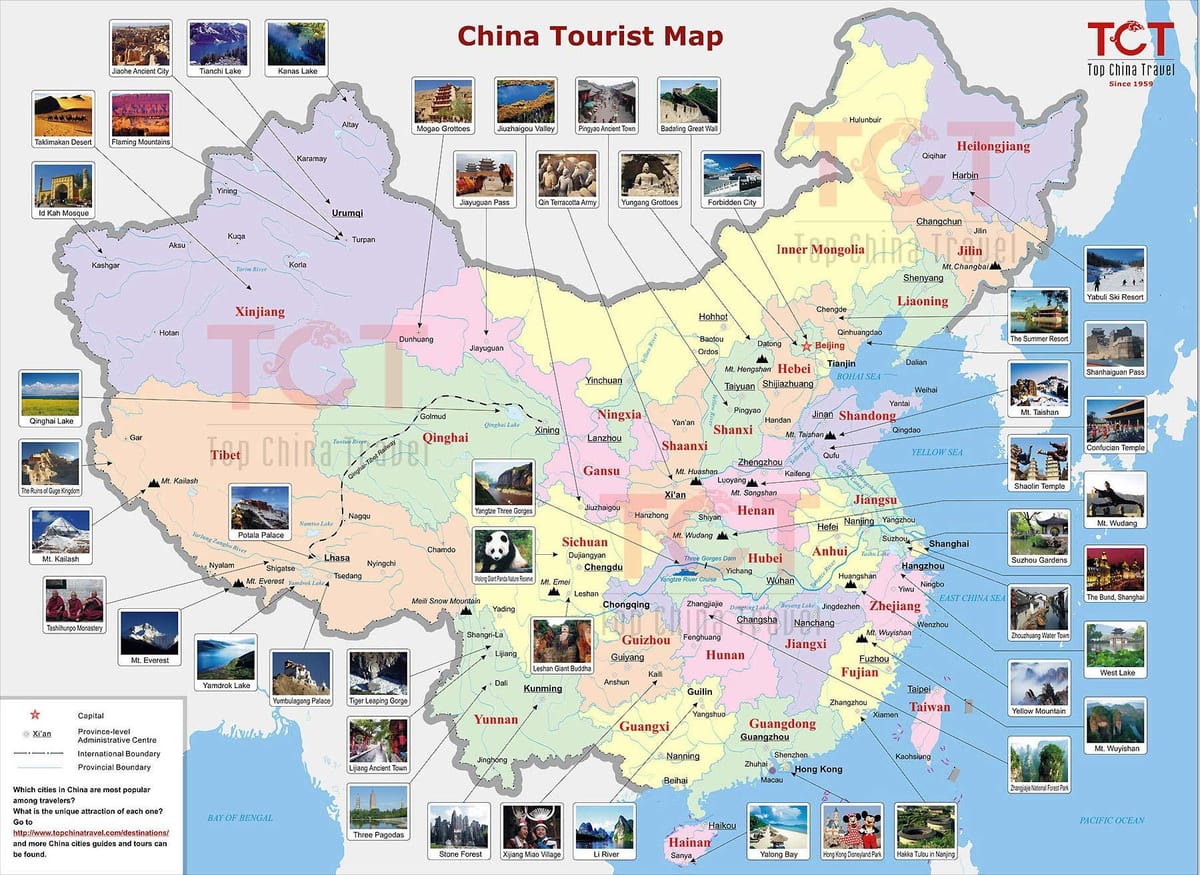 carte de la Chine pic